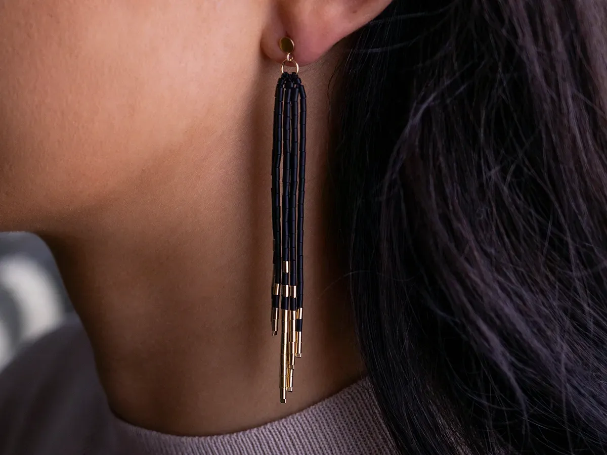 Wasserfall Ohrringe Lilja