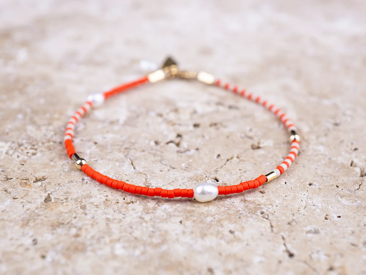 Armband Akaba mit Perlen