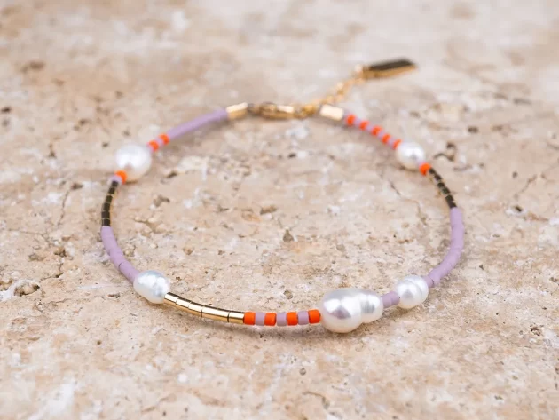 Armband Amman mit Süßwasserperlen
