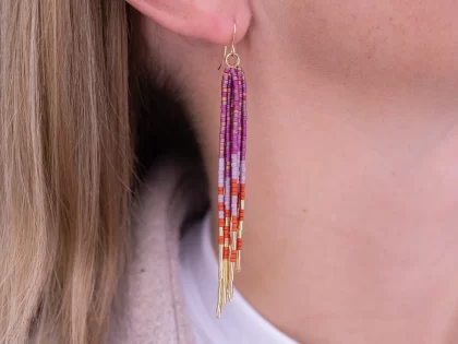 Wasserfall Ohrringe Berry Dance
