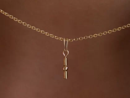 Morsecode Anhänger Initialen