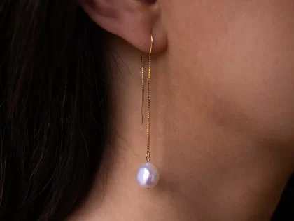 Perlenohrringe Apulien